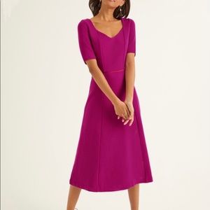 EUC Boden Hadley Ottoman Midi Dress